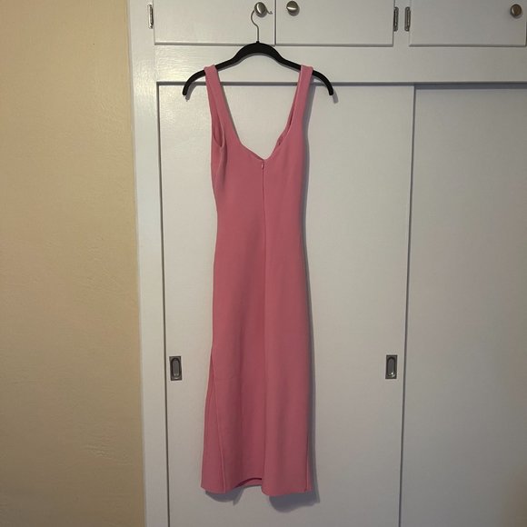 Bec & Bridge Joelle Midi Dress Pink - Size : US 6 - Picture 8 of 9